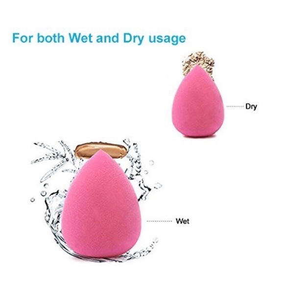 4 PCS Drop Water Makeup Puffs - Picture 3 of 5